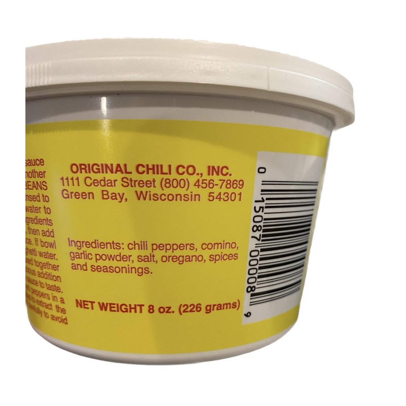 A Bowl of Red, Seasoning Chili, 8 oz, (Pack of