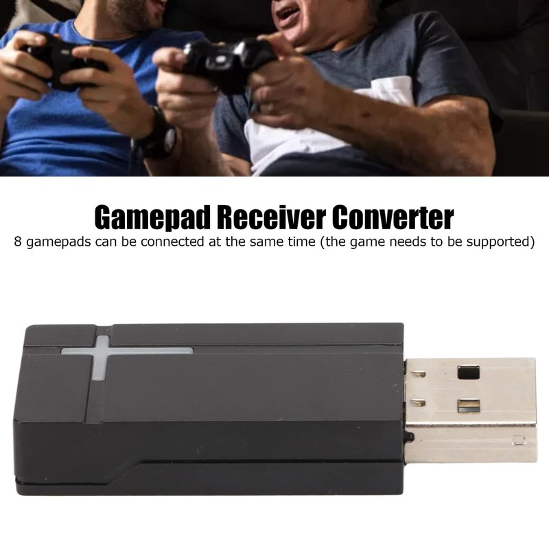 Kodrily 2.4G Wireless Receiver Adapter, X/S Gaming Gamepad Controller Adapter