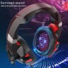 ONIKUMA K2 Pro wired Luminous Computer Gaming Headset (Black Blue)