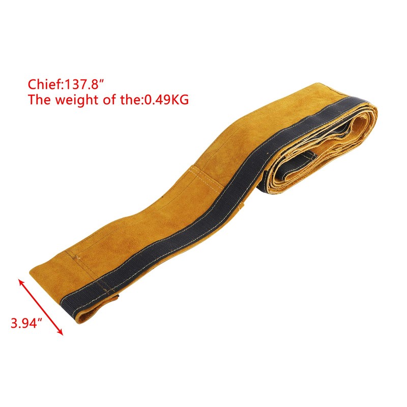 YaeTool TIG Welding Torch Cable Cover 4" x 11.5ft Flame