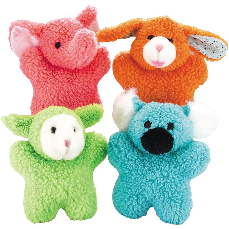 Zanies Cuddly Berber Baby Elephant Dog Toys, Pink