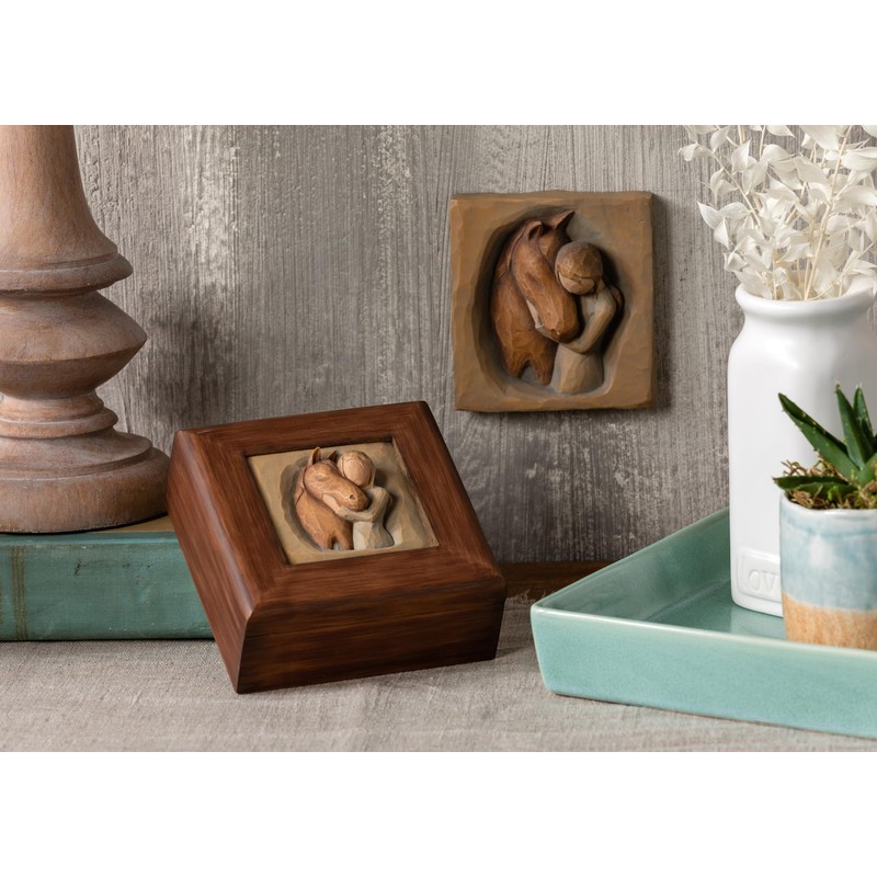 Willow Tree Quiet Strength Plaque with Stand plus Quiet Strength