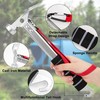 AYMQC Tent Hammer Lightweight Aluminium Camping Hammer with Hook Multifunctional