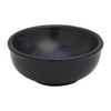 MaMeMi Round Soapstone Incense Bowl in Black [Fireproof Diameter 10