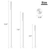 Extra Long Straw Brush, Straw Cleaning Brush,Nylon Pipe Straw Cleaner