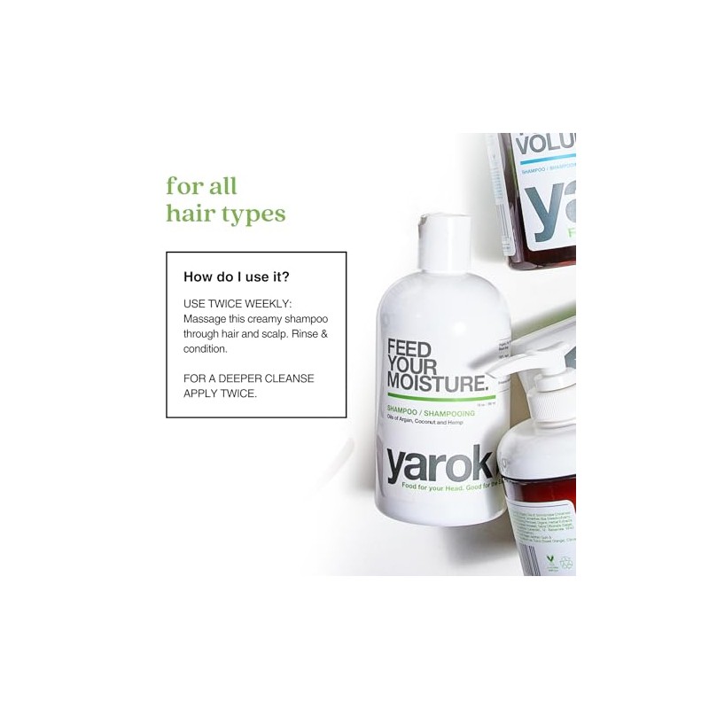 yarok Feed Your Moisture Shampoo (32 oz) by yarok Hair