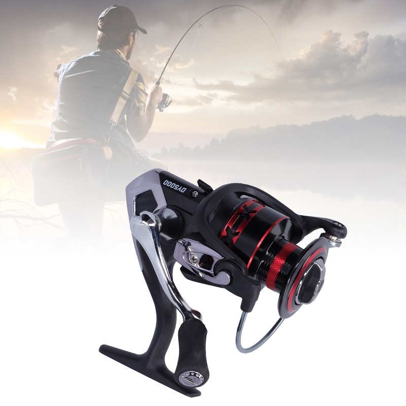 13+1 Bearing Spinning Reel 5.2:1 Gear Ratio Metal Wire Cup