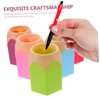 Alipis Makeup Brush Holder Cosmetic Brush Holder Stylish Pen Cup