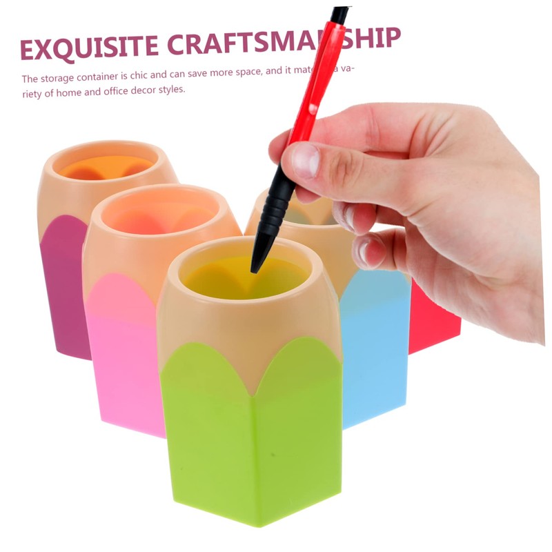 Alipis Makeup Brush Holder Cosmetic Brush Holder Stylish Pen Cup