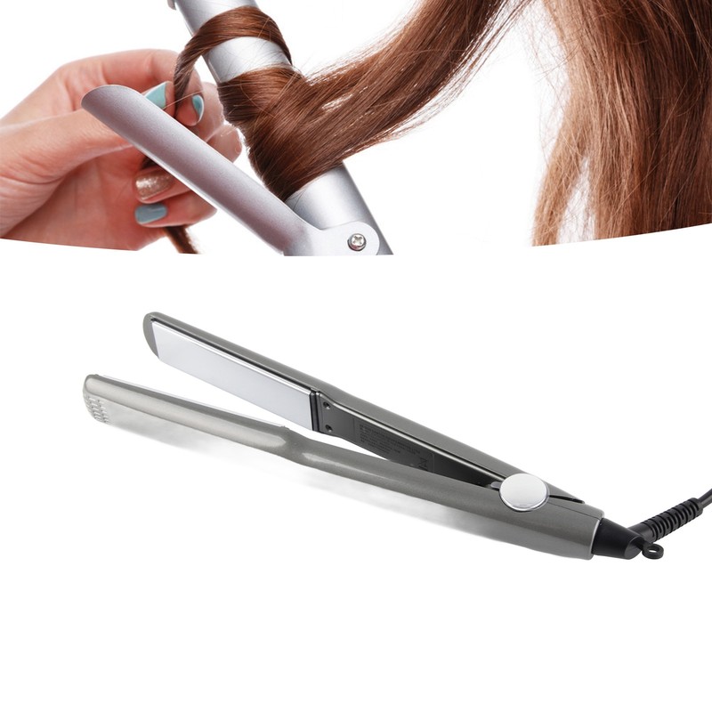 Hair Straightener Multigear Adjustment 480 Degrees Fahrenheit Hair Straightening Ceramic