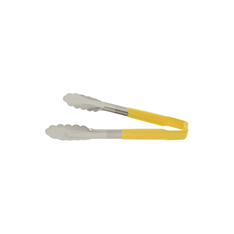 Vollrath DC249 - Pinza Kool Touch, 9.488 in, color amarillo