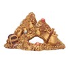 Fish Tank Gold Mountain Simulation Resin Aquarium Treasure Mountain Hideouts