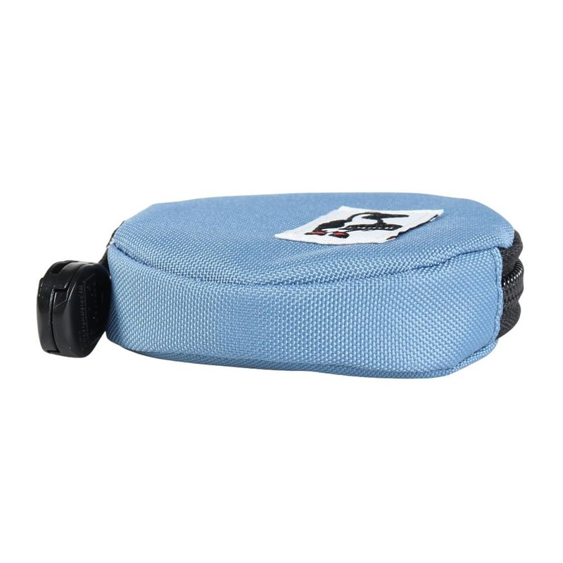 Chums Recycle Round Coin Case Sand Travel Wallet, BLUE, One