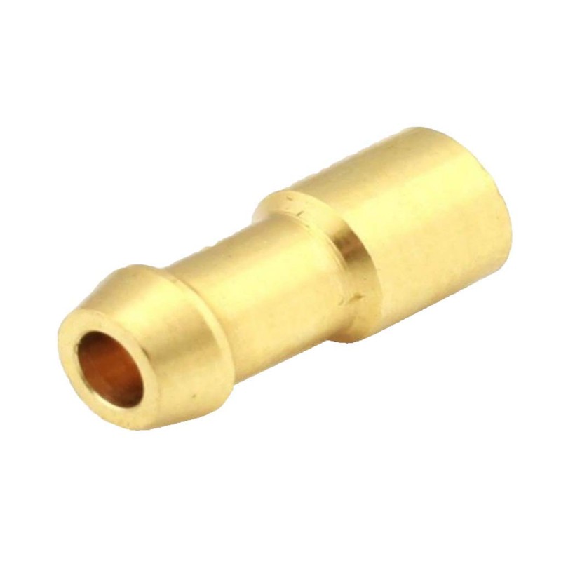All Trade Direct 100 x Brass Bullet Crimp Wire Connector