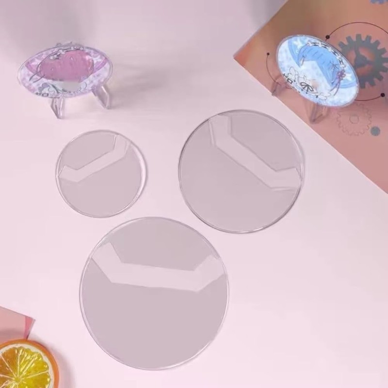 YJRUNFU Can Badge Cover, 2.3 inches (58 mm), High Transparency,