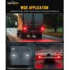 Partsam Wireless LED Trailer Light Kit Magnetic Towing Tail Light