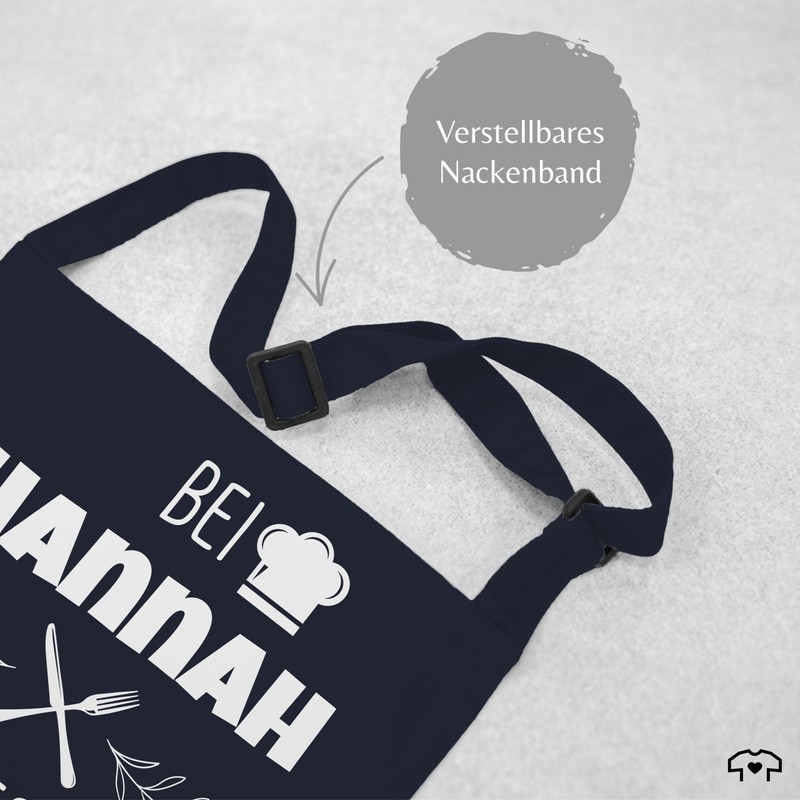Geschenk mit Namen personalisiert by Shirtracer - Apron - Cooking