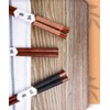 Cutlery Set, Wooden Chopsticks, Spoon, Fork Set, Storage Case, 4-piece
