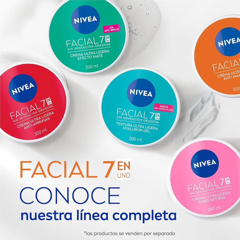NIVEA Cuidado Facial 7en1 Anti-Manchas con Vitamina C 200ML