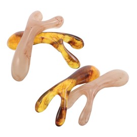 Healeved Resin Acupoint Massage Tool Facial Nose Scraper Scalp Massager Hand Massager Tool Beauty Salon Equipment