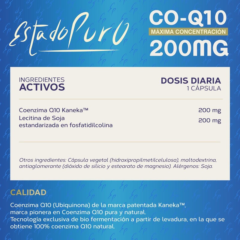 Tongil Estado Puro Coenzima Q10 200 mg 30 Capsulas