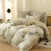 ECOCOTT Bedding 3-Piece Duvet Cover Set King Size, Silky Soft