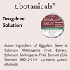 t.botanicals Eggplant Salve, Herbal Salve with Eggplant Extract, Skin Ointment,