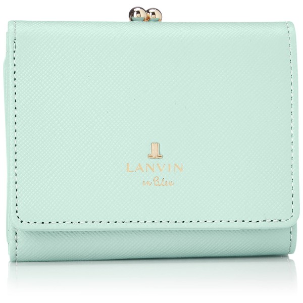 Lanvin on Blue Bifold Wallet with Clasp Luxembourg, mint