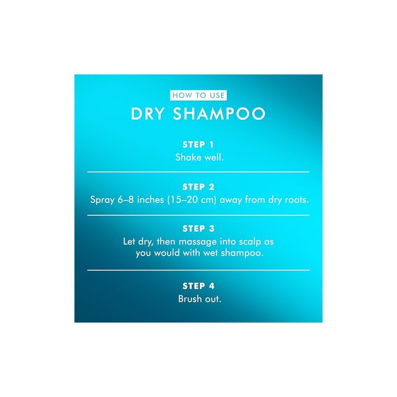 Moroccanoil Shampoo Seco Tonos Oscuros, 205 ml