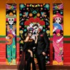 3 fundas para puerta de Día de los Muertos Dia