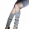 Senchanting Lady Winter Warm Leg Warmer Cable Knitted Crochet Long