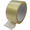12 Rolls of Polypropylene Transparent 43MY Low Noise Parcel Packing Tape 66 m x 50 mm Low Noise Packaging Tape Professional