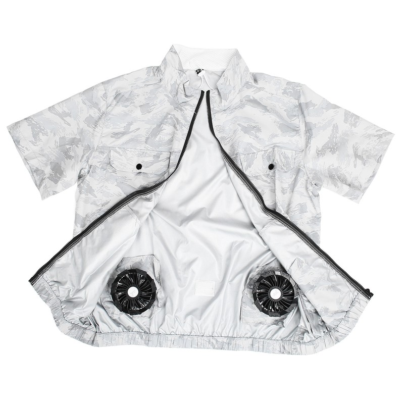 Air Conditioned Clothes with 2 Fan Microporous Breathable 3 Levels