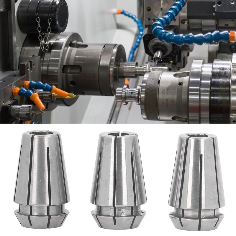 3PCS Collet Set CNC ERG16 Series Chuck Spring Collet Engraving