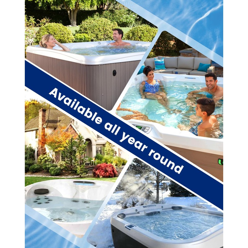 Mariocsa Hot Tub Bubble Cover 7 x 7 FT for