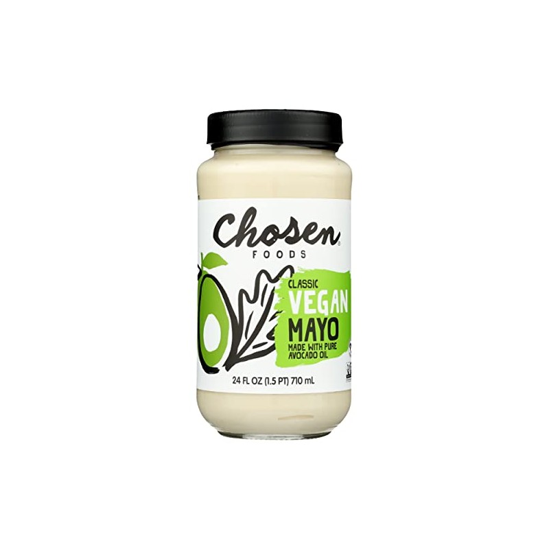 Chosen Foods Vegan Avocado Oil Mayo, Gluten Free & Non-GMO,