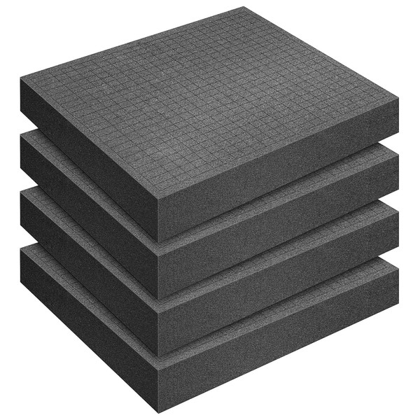 4 Pcs Pick and Pluck Foam- 12 x 12 x
