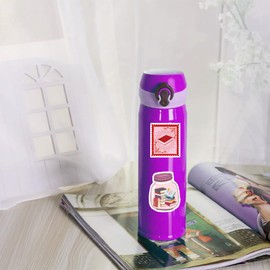 120Pcs Pink Bookish Stickers, BetterJonny 60 Patterns Booktok Reading Stickers Book Stickers for Kindle Aesthetic Kindle Stickers Bookish Gifts for Women Girls