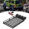 RC Roof Rack Luggage Carrier with LED Light RC Car