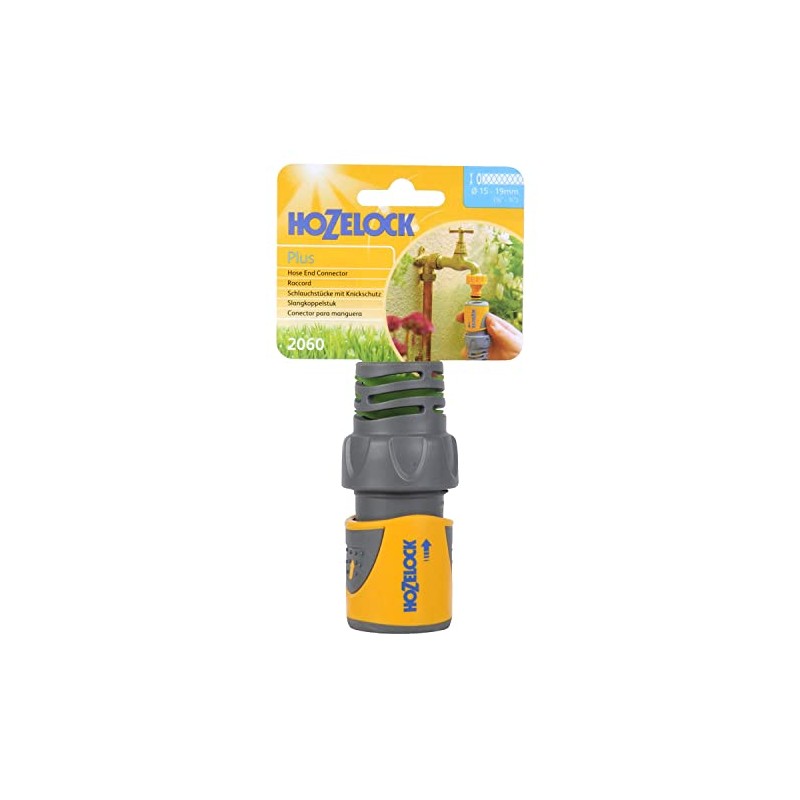 HOZELOCK - Hose Connector Plus ø 19mm (3/4") Soft Touch: