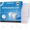 WRRERNSIN Orthodontic Wax for Braces Wax Dots 140 Individually Wrapped