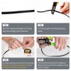 LEOWAY Timing Belt Length 2M, Open 2GT Timing Belt Pitch