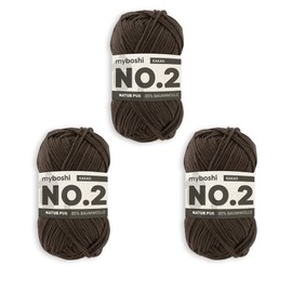 Myboshi Crochet and Knitting Yarn, Model No. 2, with Kapok Fibre, Light Yarn