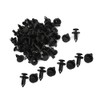 Partuto 9mm Hole Dia Rivets Fastener Push Pin Clips 50PCS