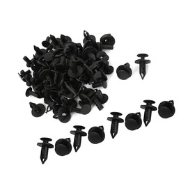 Partuto 9mm Hole Dia Rivets Fastener Push Pin Clips 50PCS Replacement
