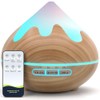500ML Essential Oil Diffuser, Aromatherapy Diffuser with Remote Control, Multifunctional