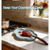 Ceramic Spoon Rest for Stove Top Cloud Shaped Cooking Spoon