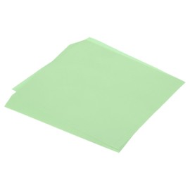 QUARKZMAN 100 Sheets Origami Paper on Both Sides Light Green 25 x 25 cm 70 gsm Square Folding Sheet for Arts Crafts Beginners Gift Decoration