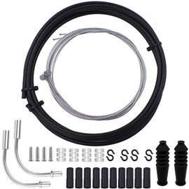 Tsathoggua Bicycle Brake Cable Set - Mountain Bike Inner Brake Cables Housing Kit for Easy Installation