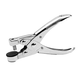 Fowecry 7mm Hand-Held Round Hole Punch for SOFE Plastic Bag OPP PE Bag Thin Cloth,Plastic Film